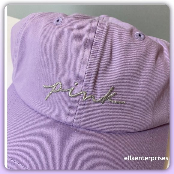 VS Pink Hat Purple Silver Baseball Cap - Picture 2 of 5